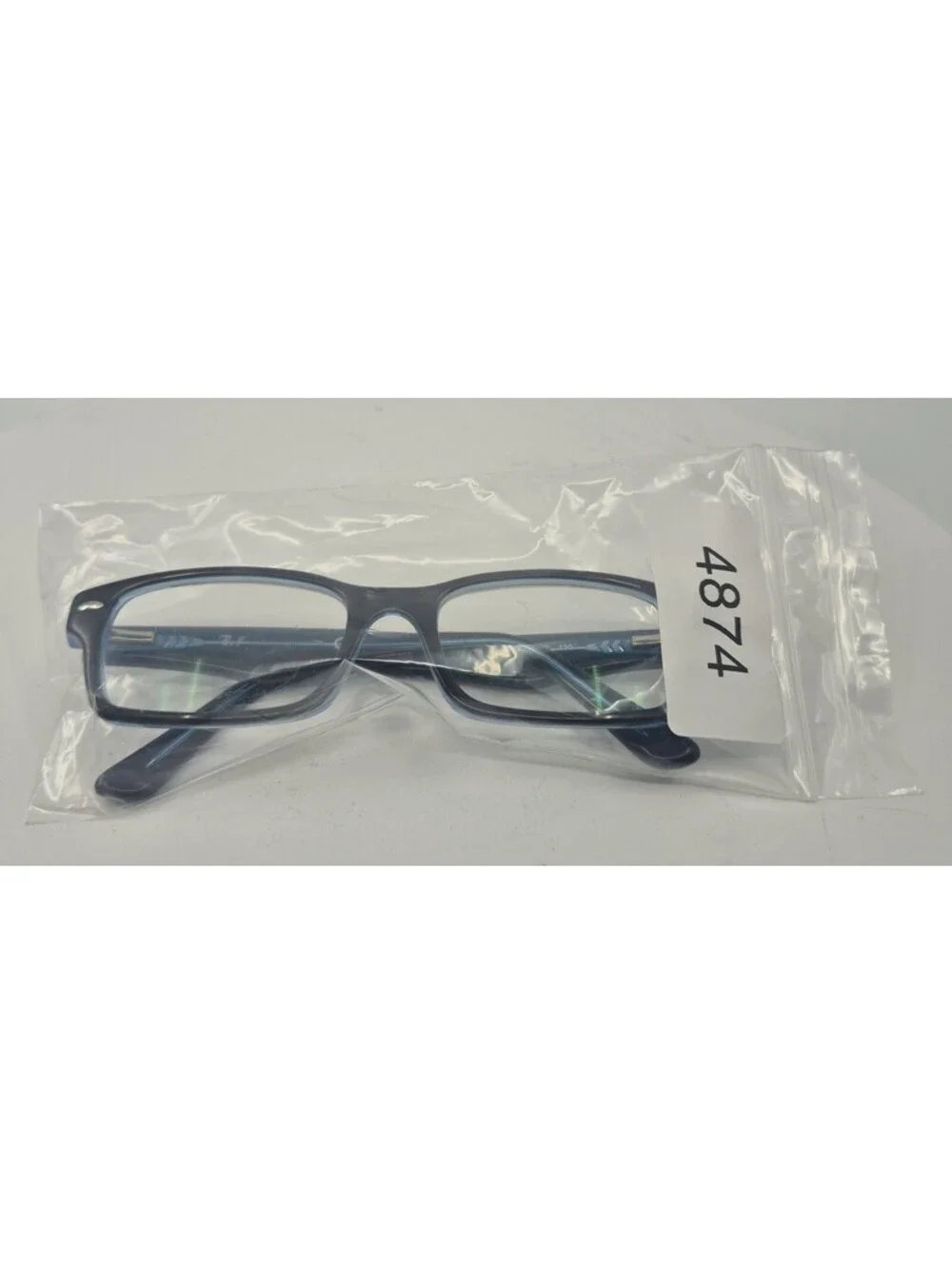 Ray-Ban RB1530 3667 Eyeglasses Rectangular Blue Full Rim 48-16-130 Frames Only
